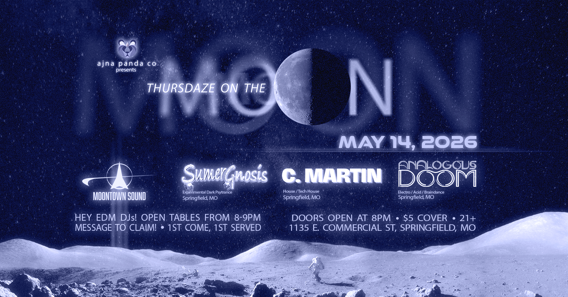 Thursdaze On The Moon - 5.14.26